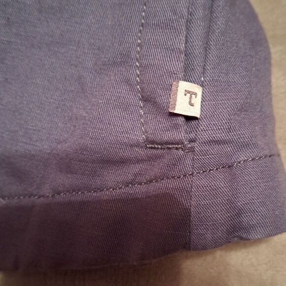Toad and Co Purple Jacket Size Small Linen and Cotton Pockets Button Closure - Picture 4 of 15